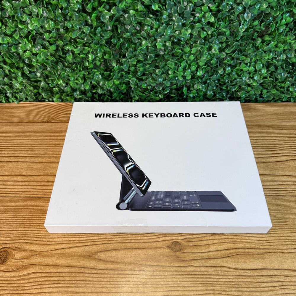 Magnetic Keyboard Case iPad Pro 13" 2024 Multi-Touch Trackpad Floating Backlit